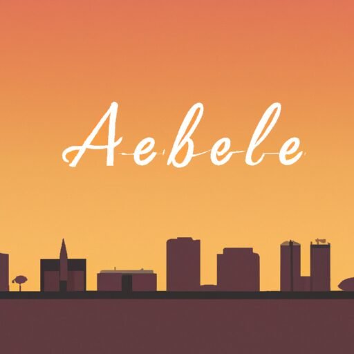 Abilene skyline illustration