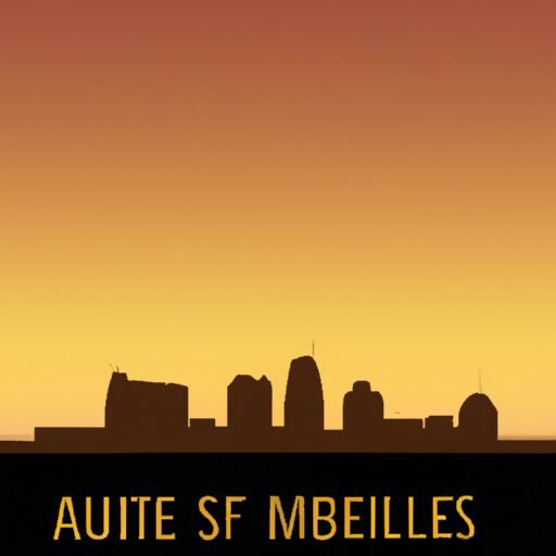 Albuquerque skyline illustration