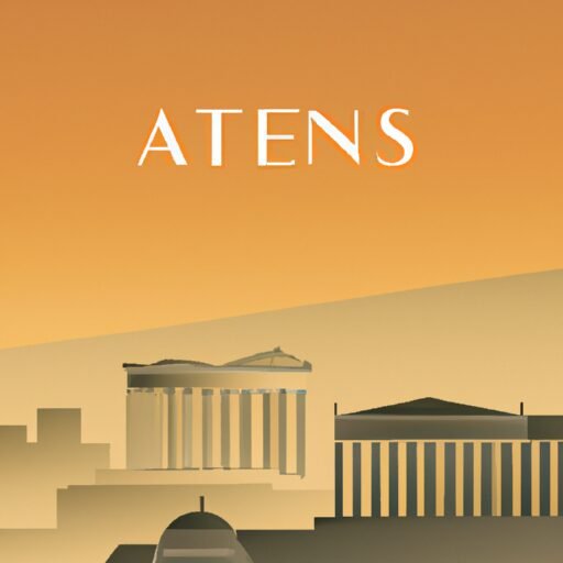 Athens skyline illustration