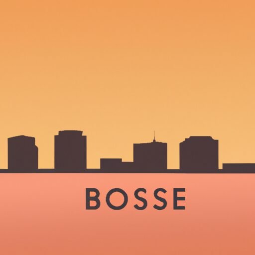 Boise skyline illustration