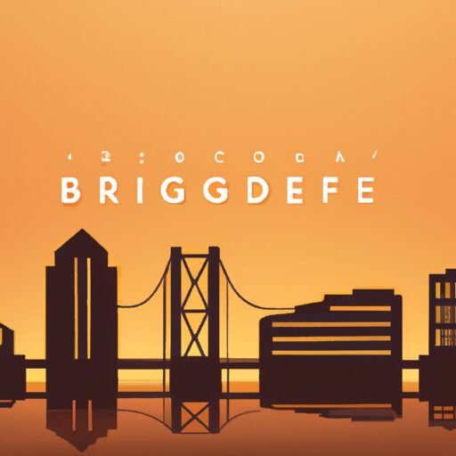 Bridgeport skyline illustration