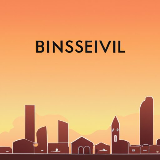 Brownsville skyline illustration