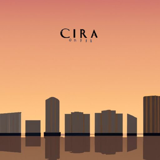 Cedar Rapids skyline illustration