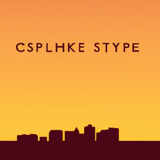 Chesapeake skyline illustration