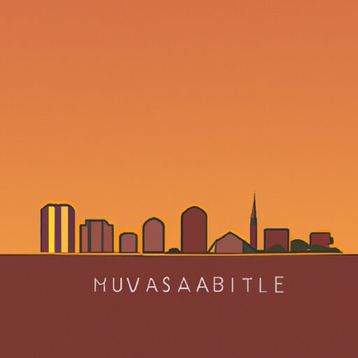Huntsville skyline illustration