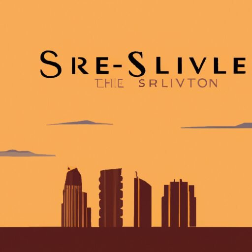 Irving skyline illustration