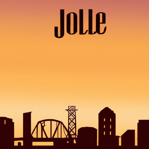 Joliet skyline illustration