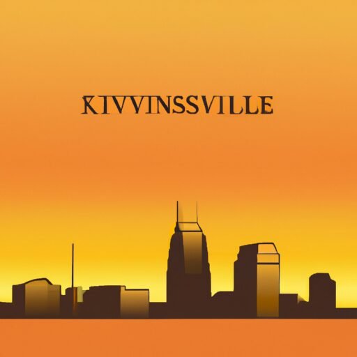 Knoxville skyline illustration
