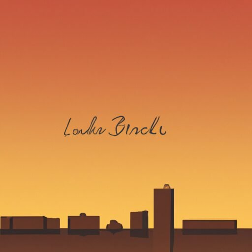 Lubbock skyline illustration