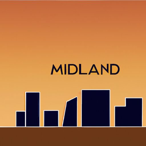 Midland skyline illustration