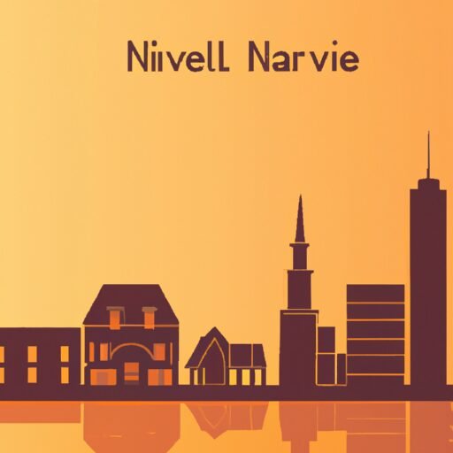 Naperville skyline illustration