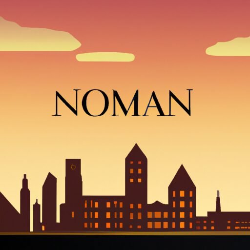 Norman skyline illustration