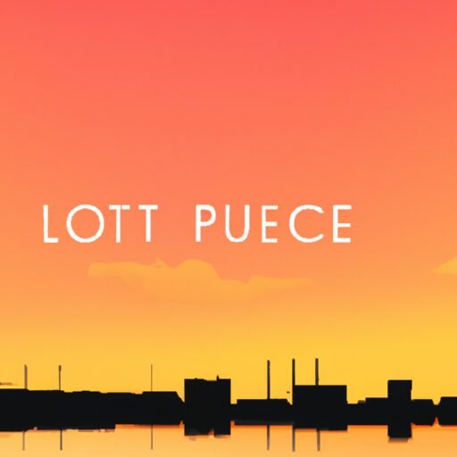 Port St. Lucie skyline illustration