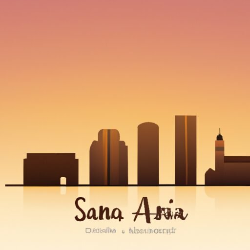 San Antonio skyline illustration