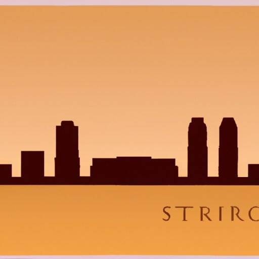 Stamford skyline illustration