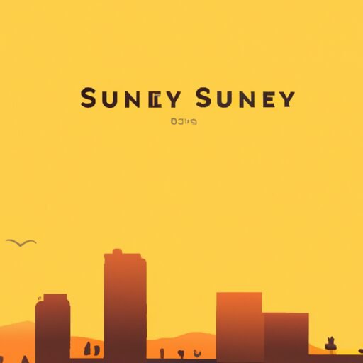 Sunnyvale skyline illustration