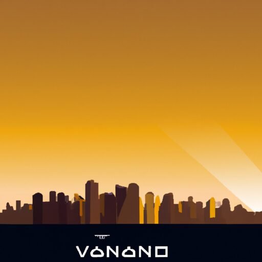 Vancouver skyline illustration