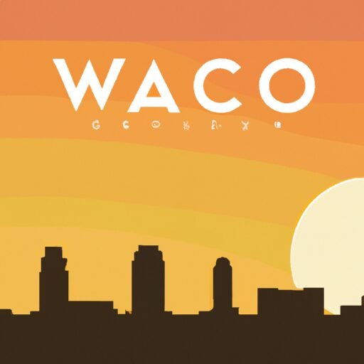 Waco skyline illustration