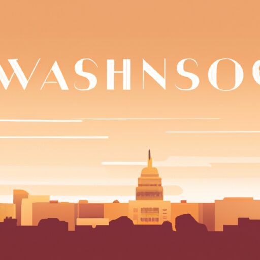 Washington skyline illustration