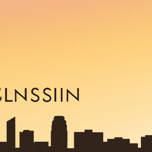 Winston Salem skyline illustration