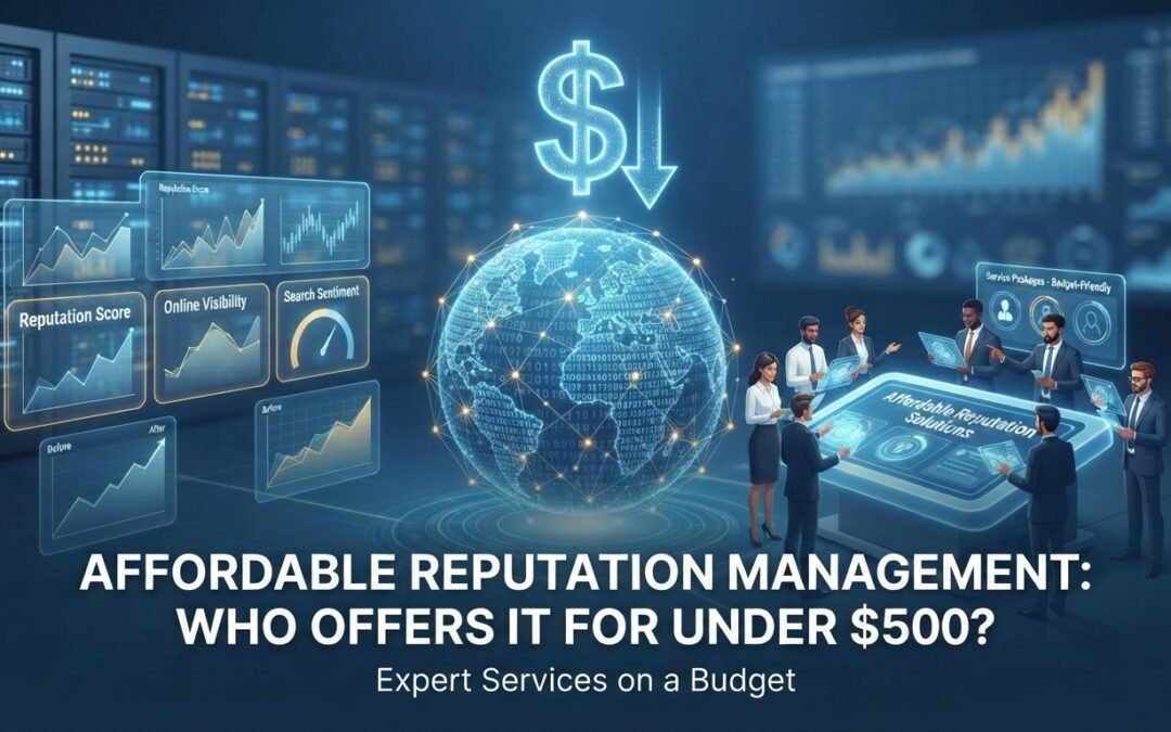 Who Offers Reputation Management for Under $500?