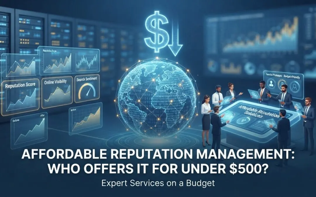 Who Offers Reputation Management for Under $500?
